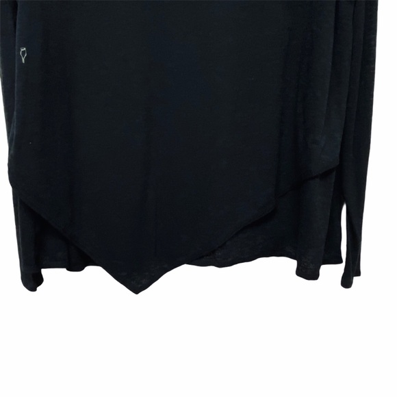 Lululemon Layered Black Long Sleeve Sz 12 - Picture 8 of 9